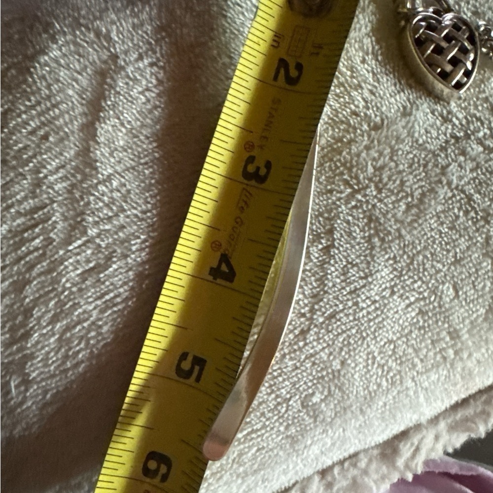 Elegant Silver Heart Bookmark (Brighton?) - Picture 5 of 5